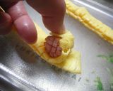 キャラ弁　簡単　ウインナー　ひまわり作り方5写真