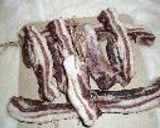 湖南臘肉（豚肉の干物）作り方3写真
