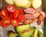 アボカドとポテトのチーズ焼き作り方1写真