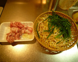 豚肉ともやしのオイスター炒め作り方1写真