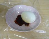 ラップで超簡単♪めんつゆ煮卵作り方2写真