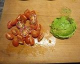 アボカド・ミニトマトの豆腐サラダ作り方1写真