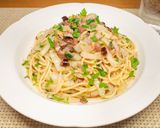 コンビーフと白菜のパスタ作り方9写真