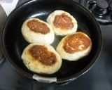 イモ☆チーズイン♪鶏胸ハンバーグ作り方4写真