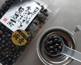 黒豆茶の出がらしリメイク☆簡単豆大福。作り方1写真