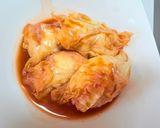 鶏ミンチケチャップロールキャベツ作り方4写真