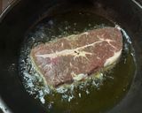 ご飯が進む！ガーリック醤油ステーキ作り方3写真