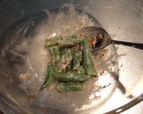 お弁当に♪インゲンのごまマヨ和え作り方4写真
