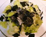 超簡単☆海苔サラダ作り方3写真