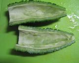 シンプルに！さっぱりゴーヤの生姜和え作り方1写真
