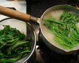 空心菜のお浸し（茹でるだけ+調味料）作り方1写真