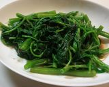 空心菜のお浸し（茹でるだけ+調味料）作り方3写真