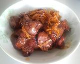 ✿父の味~♪鶏レバーの甘辛煮~✿作り方8写真