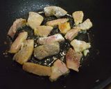 かじきのカレー風味　まろやかソース作り方4写真