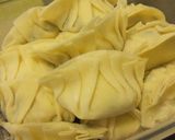 パリパリ羽根つきチーズ入り　梅味とり餃子作り方4写真