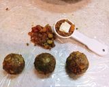 あまったドライカレーはコロッケに♪♪♪作り方2写真