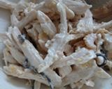 茹でムネ肉のマヨそうめん作り方4写真