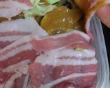 豚バラ・ﾅｽ・キャベツの重ね蒸し　味噌味作り方6写真