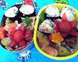 幼稚園のお弁当　５作り方2写真
