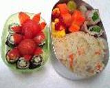 幼稚園のお弁当　５作り方8写真