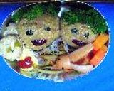 幼稚園のお弁当　５作り方11写真