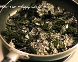 湿気た焼き海苔de韓国風な海苔の佃煮♪作り方1写真