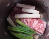 トロトロ&ピリ辛!圧力鍋でキムチ味角煮作り方1写真