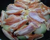 鶏肉と新玉葱の煮込み作り方3写真