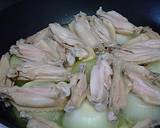 鶏肉と新玉葱の煮込み作り方4写真