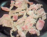 豚肉の大葉クリームソース作り方2写真