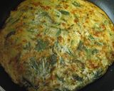 ♡ショウガあん水菜と小えびの玉子焼き♡　作り方3写真