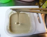 アスパラとベーコンのガレット（そば粉）作り方3写真