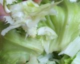 絶品★食べるラー油でレタス蒸し鶏作り方3写真