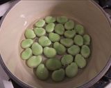 そら豆のふっくら甘煮作り方2写真