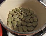 そら豆のふっくら甘煮作り方3写真