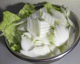 無添加　ゆず香る　鶏と鰹の極上出汁雑煮作り方3写真