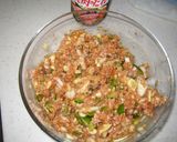 レタスの肉味噌がけ作り方1写真