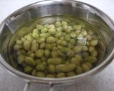 緑豆と玉ねぎの濃厚グリーンスープ作り方1写真