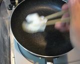 アスパラとベーコンのガレット（そば粉）作り方5写真