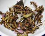 スリランカ料理◆ゴーヤと玉ねぎの和え物作り方5写真