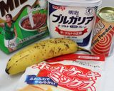 卵なし☆ミロｄｅバナナショコラ♪作り方1写真