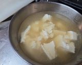 余った豆腐が最高！豆腐と卵の中華スープ。作り方1写真