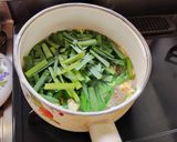 我が家の　にら玉スープ作り方9写真