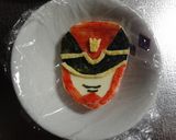 ゴセイジャー★ゴセイレッドキャラ弁♪作り方2写真