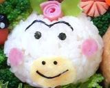 キャラ弁 はなかっぱ作り方4写真