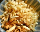 麻婆きのこ豆腐☆作り方1写真
