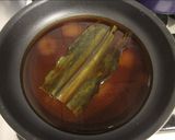 金目鯛と万願寺とうがらしの煮つけ作り方1写真