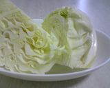 温キャベツとにんにくマヨドレッシング作り方1写真