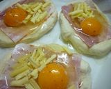 朝食におすすめ!!簡単ベーコンエッグパン作り方10写真