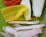 エリンギと夏野菜のグリル☆レモン風味作り方1写真